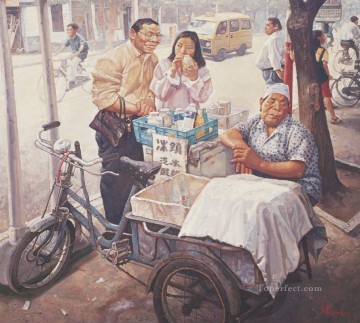 中国から来た冷たい飲み物 Oil Paintings